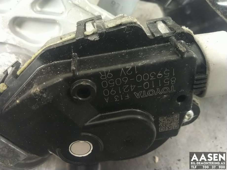 Viskermotor frontrute komplett m/overføring til Toyota RAV4 2013-2015 (Type IV, Fase 1)  (8515042170|8511042190|)