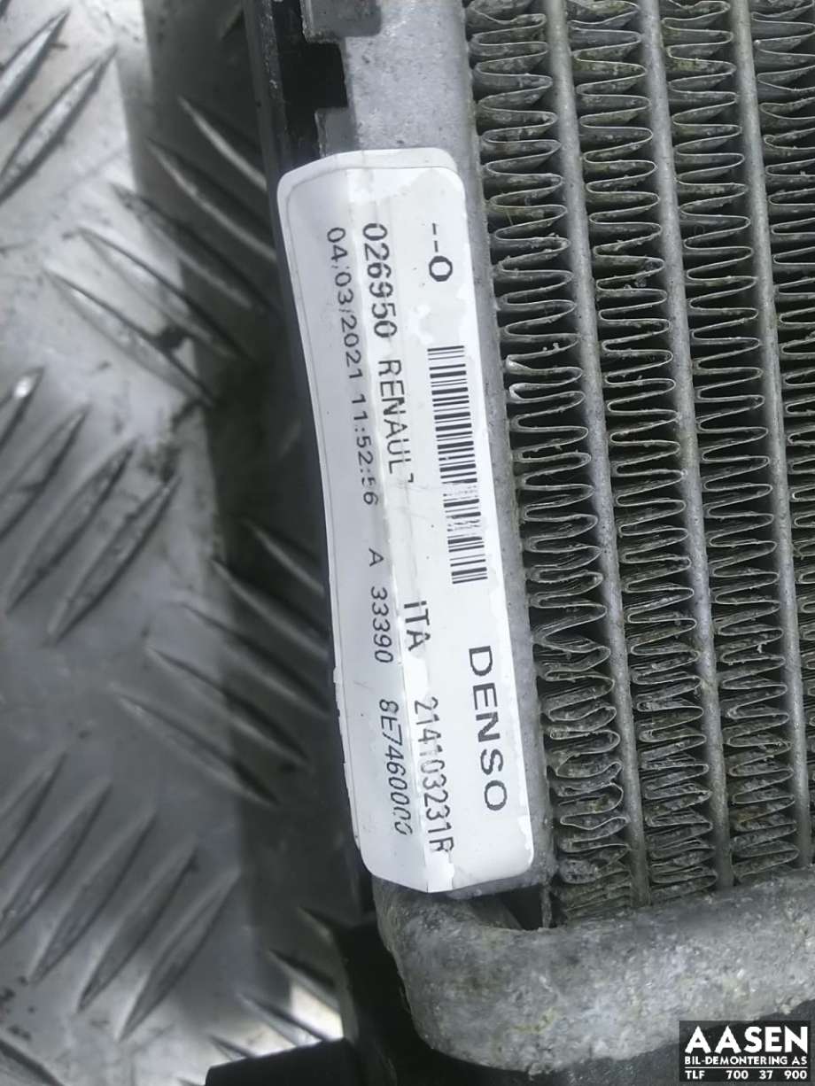 Radiator (automat gir) til Renault Kangoo 2008-2021 (Type II)  