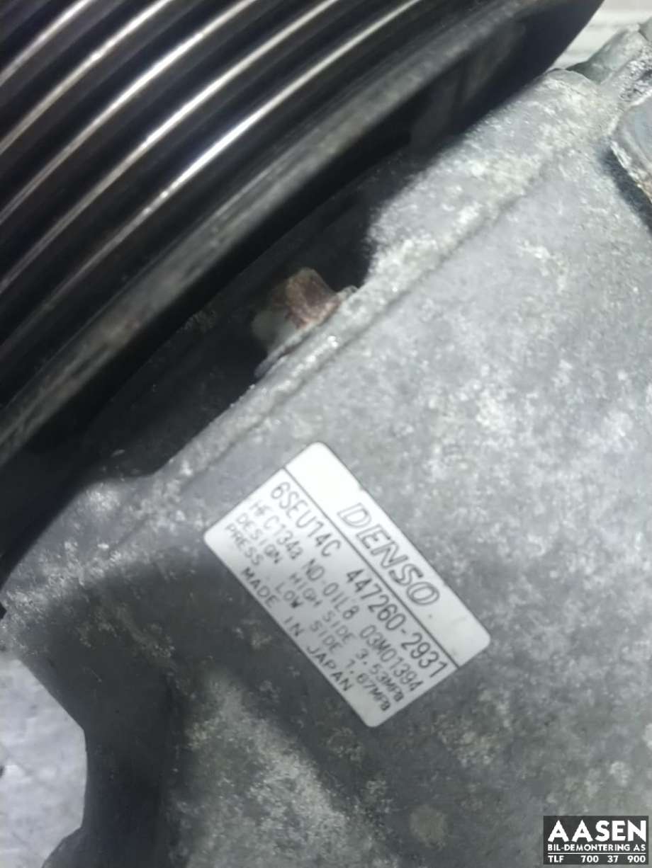 Aircondition kompressor til Toyota RAV4 2009-2013 (Type III, Fase 2)  (8831042310|)