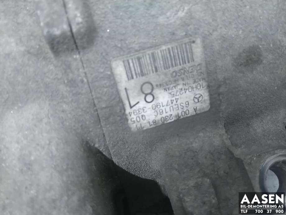 Aircondition kompressor til Mercedes E-Klasse 2006-2009 (Fase 2) (W211) (W211) 