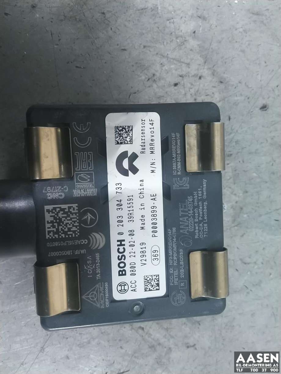 Sensor radar til NIO ES8 2021-->>