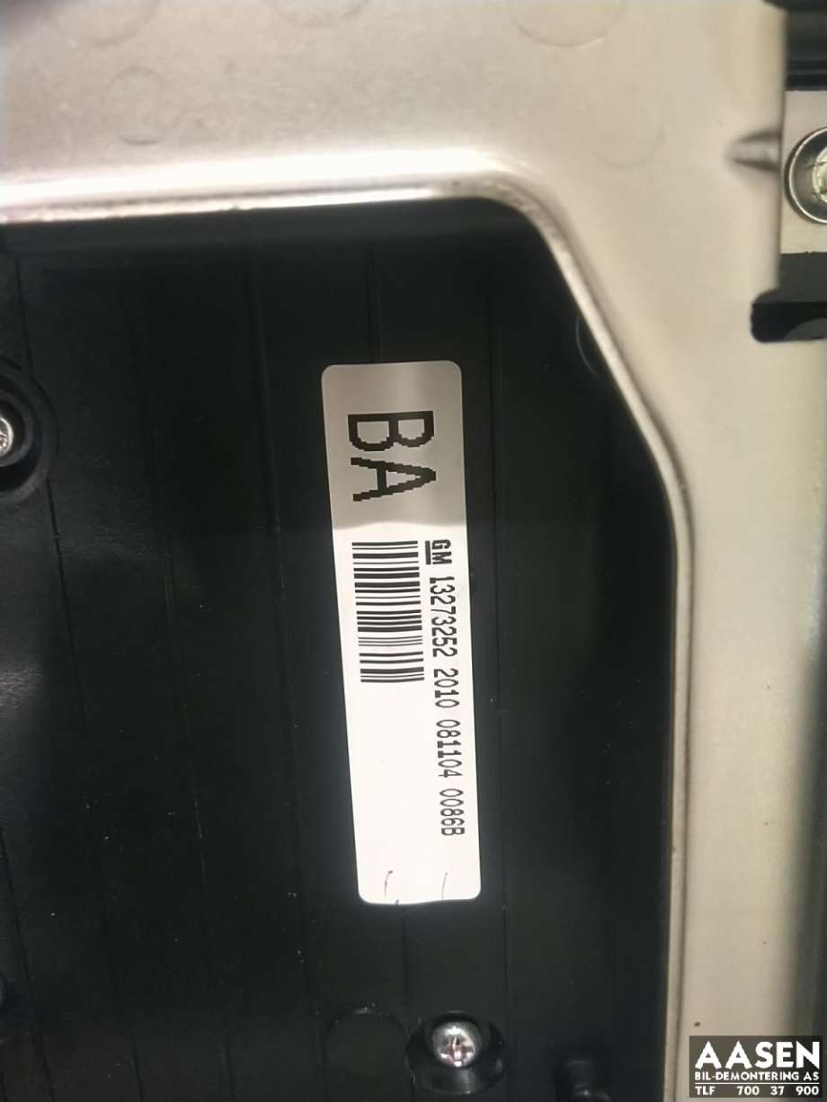 Varmeapparat betjening til Opel Insignia A 2009-2014  