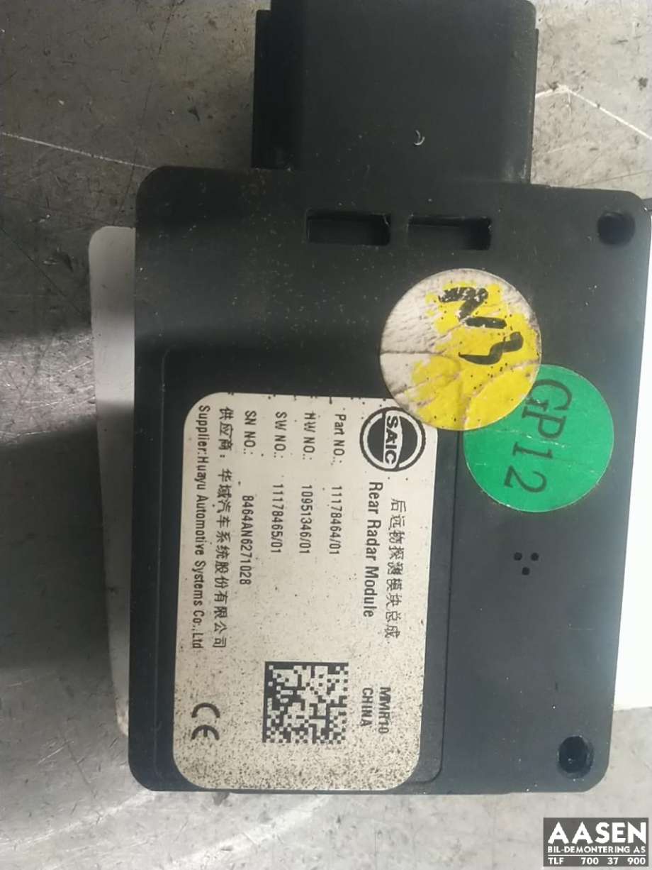 Sensor blindsone til MG Marvel R 2021-->>  (11178464|)