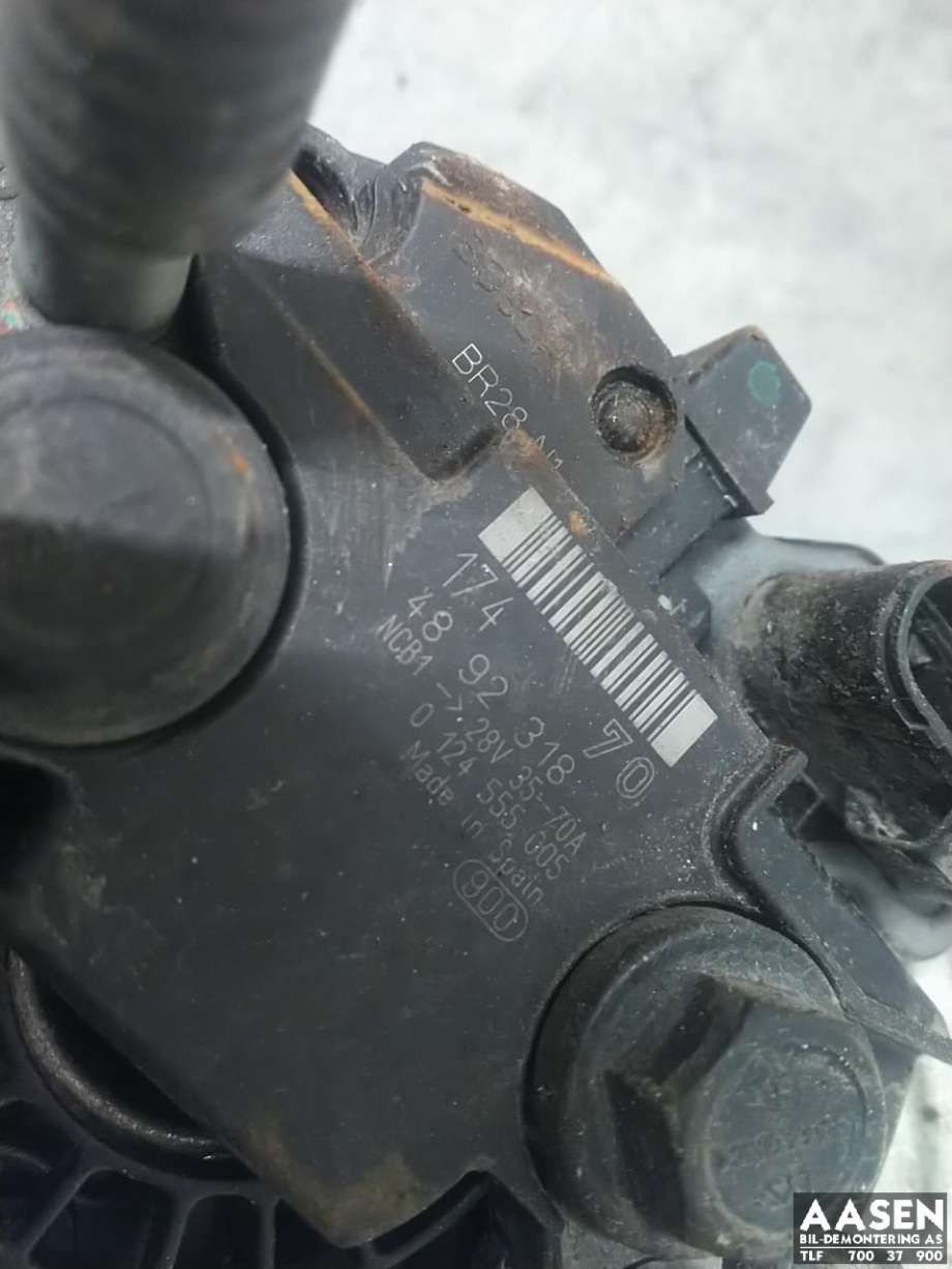 Dynamo diesel til Lastebil Iveco EuroCargo 2002-2008 (Type II)  (4892318|500061308|2995976)