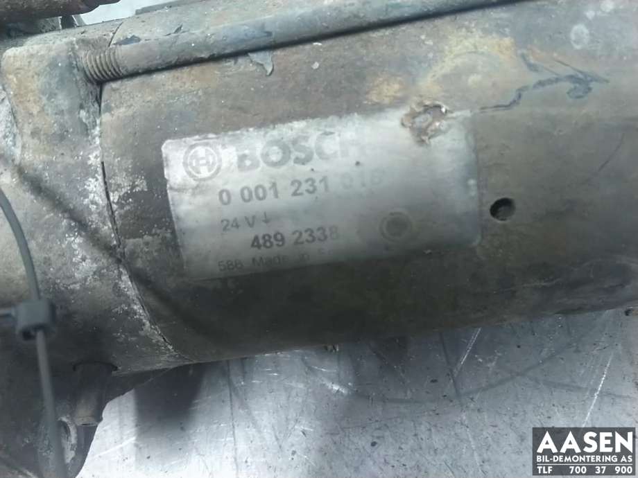 Starter diesel til Lastebil Iveco EuroCargo 2002-2008 (Type II)  (42537064|42560356|42537068)