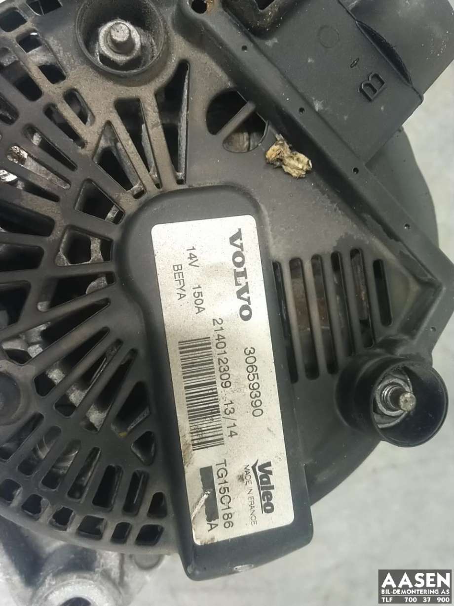 Dynamo diesel til Volvo V40 2012-2019  (30659390|36012505|31419219)