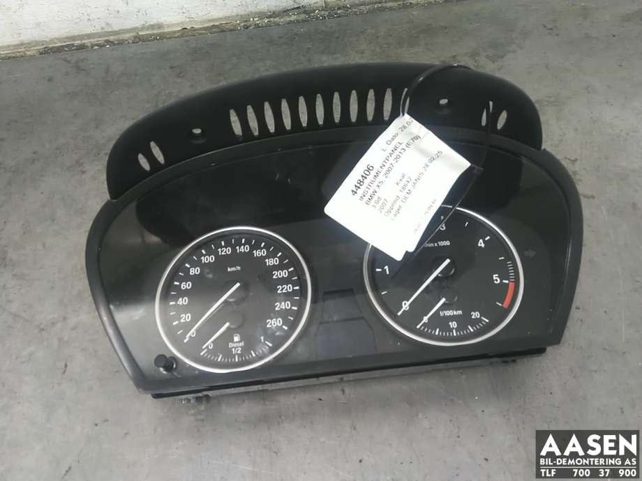 Instrumentpanel til BMW X5 2007-2013 (E70) (E70) (62 10 9 236 818|)