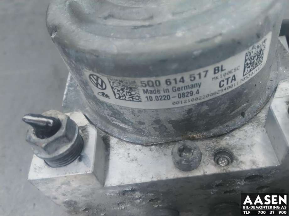 ABS sentral til VW e-Golf 2017-2020 (Fase 2) (5Q0 614 517 DB|)