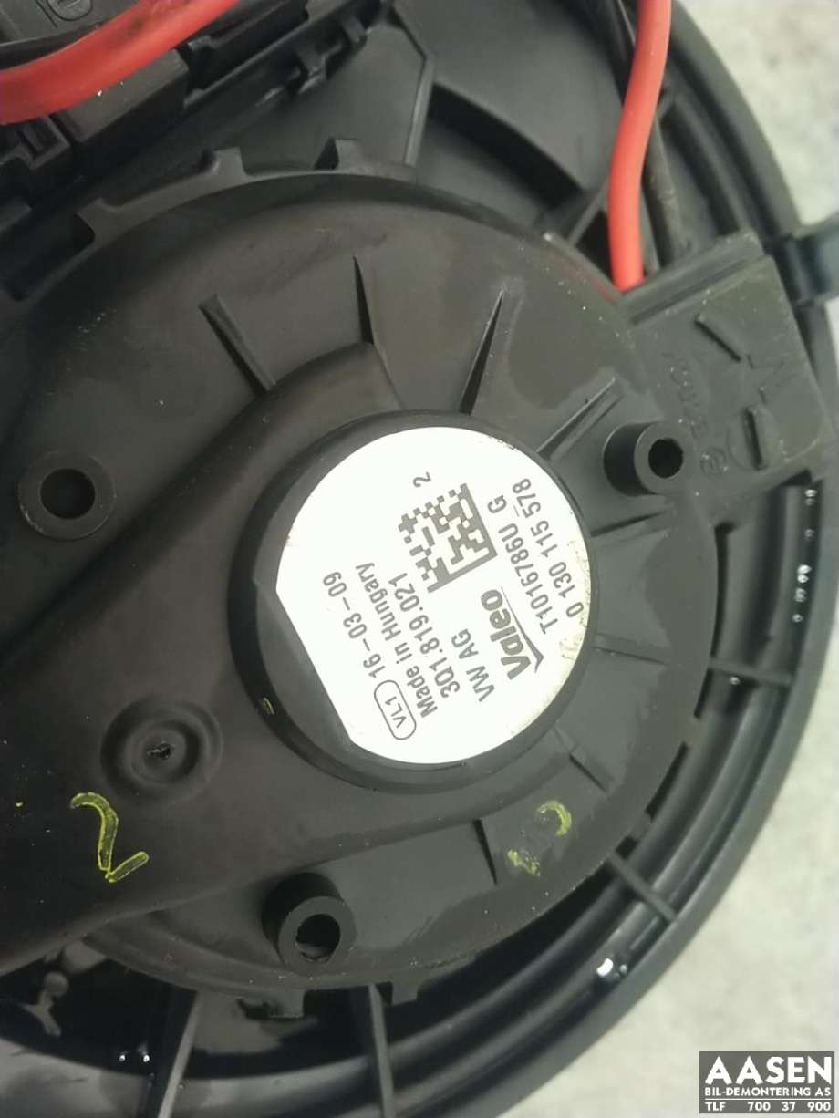Varmeapparat motor til VW Passat 2015-2019 (Fase 1) (B8) (B8) (3Q1 819 021|5WB 819 021 A|)