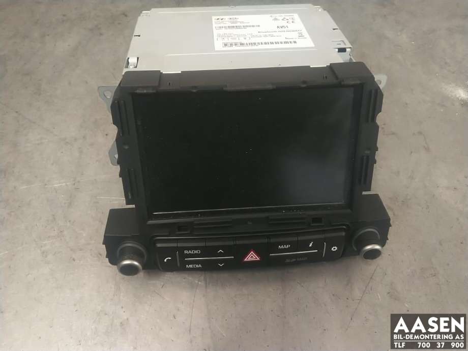 Bilstereo, med DAB til Hyundai i10 2014-2018 (Type II) (96550B 90514X|)