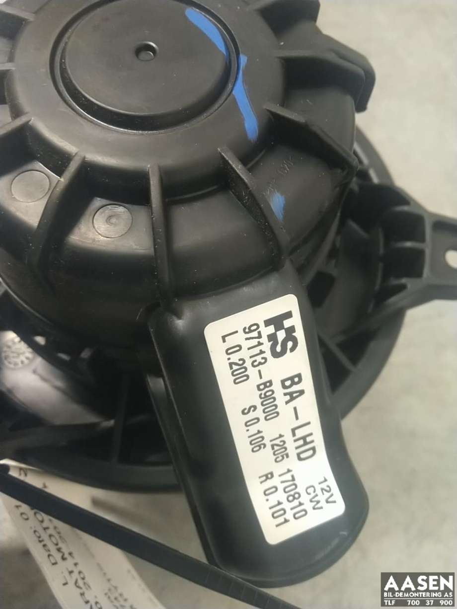 Varmeapparat motor til Hyundai i10 2014-2018 (Type II) (97113B 9000|)