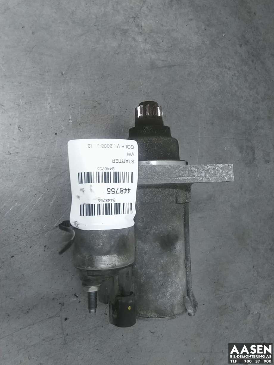 Starter til VW Golf VI, 2008-2012  (0AM 911 023 B)