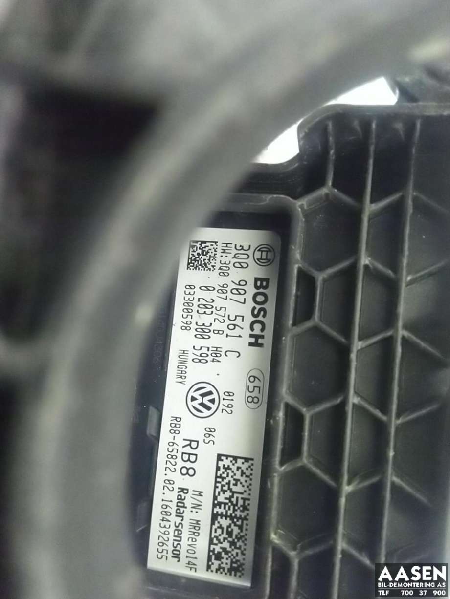 Sensor radar til VW Passat 2015-2019 (Fase 1) (B8) (B8) (3Q0 907 561 C|)