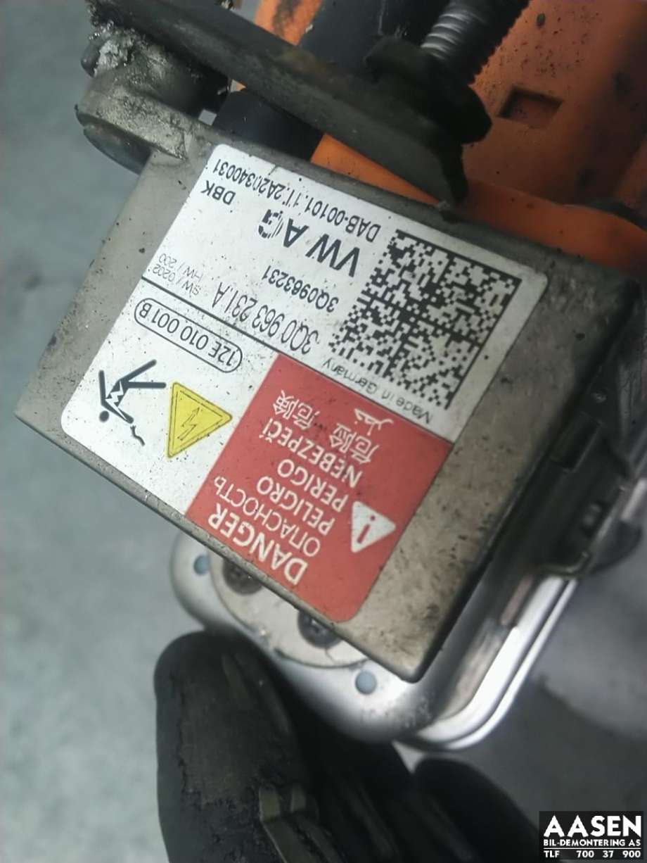 Varmeapparat PTC-heater til VW Passat 2015-2019 (Fase 1) (B8) (B8) 