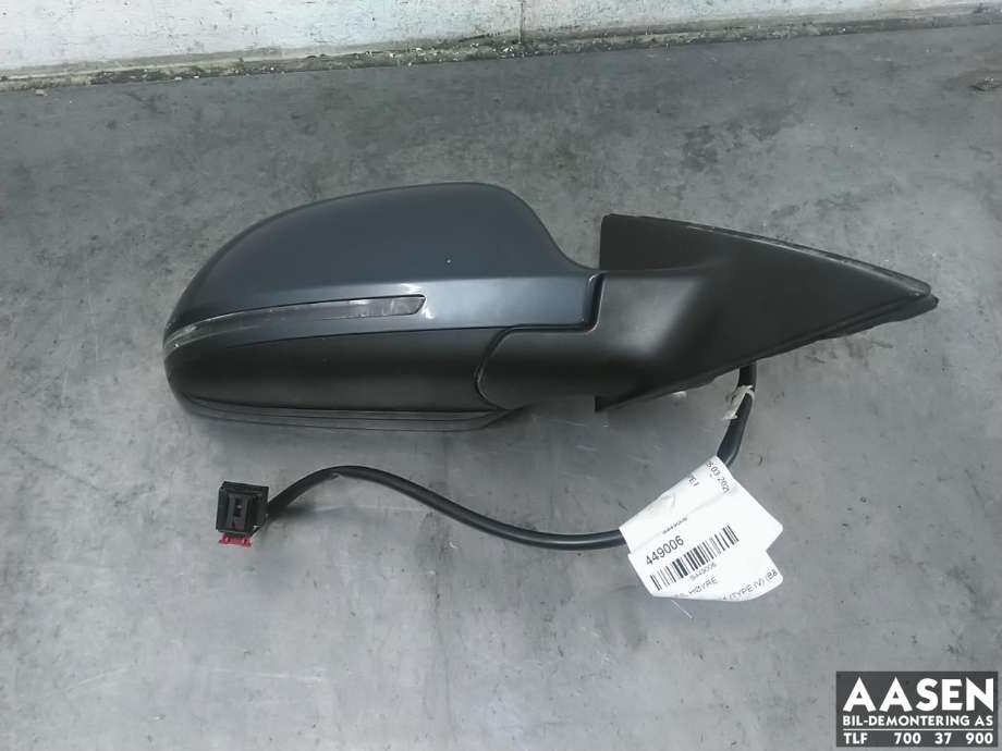 Speil høyre til Audi A4 2007-2014 (Type IV) (B8) (B8) (8K1 857 410 E|)