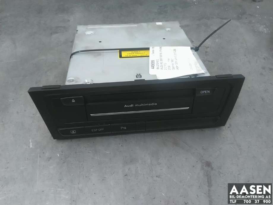 Bilstereo til Audi A5 2007-2016 (Type I) (8T1 035 670 JX|)