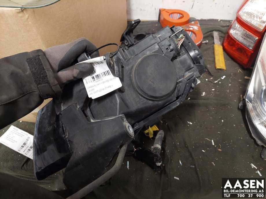 Frontlykt høyre xenon til Audi A5 2007-2016 (Type I) (8T0 941 030 AN|)