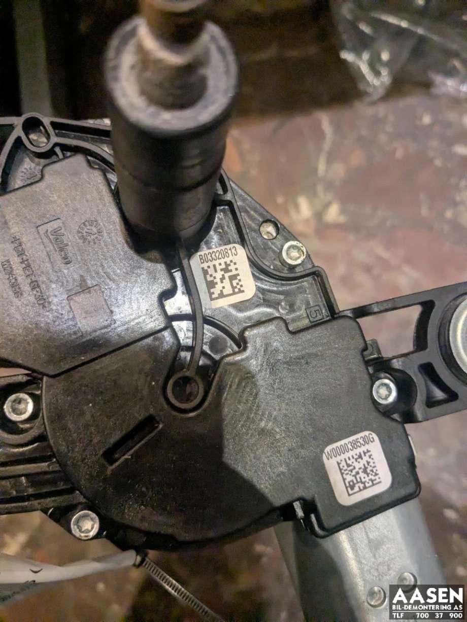 Viskermotor bakrute til Škoda Octavia 2013-2016 (Type III, Fase 1)  (5F4 955 711|5F4 955 711 A|)