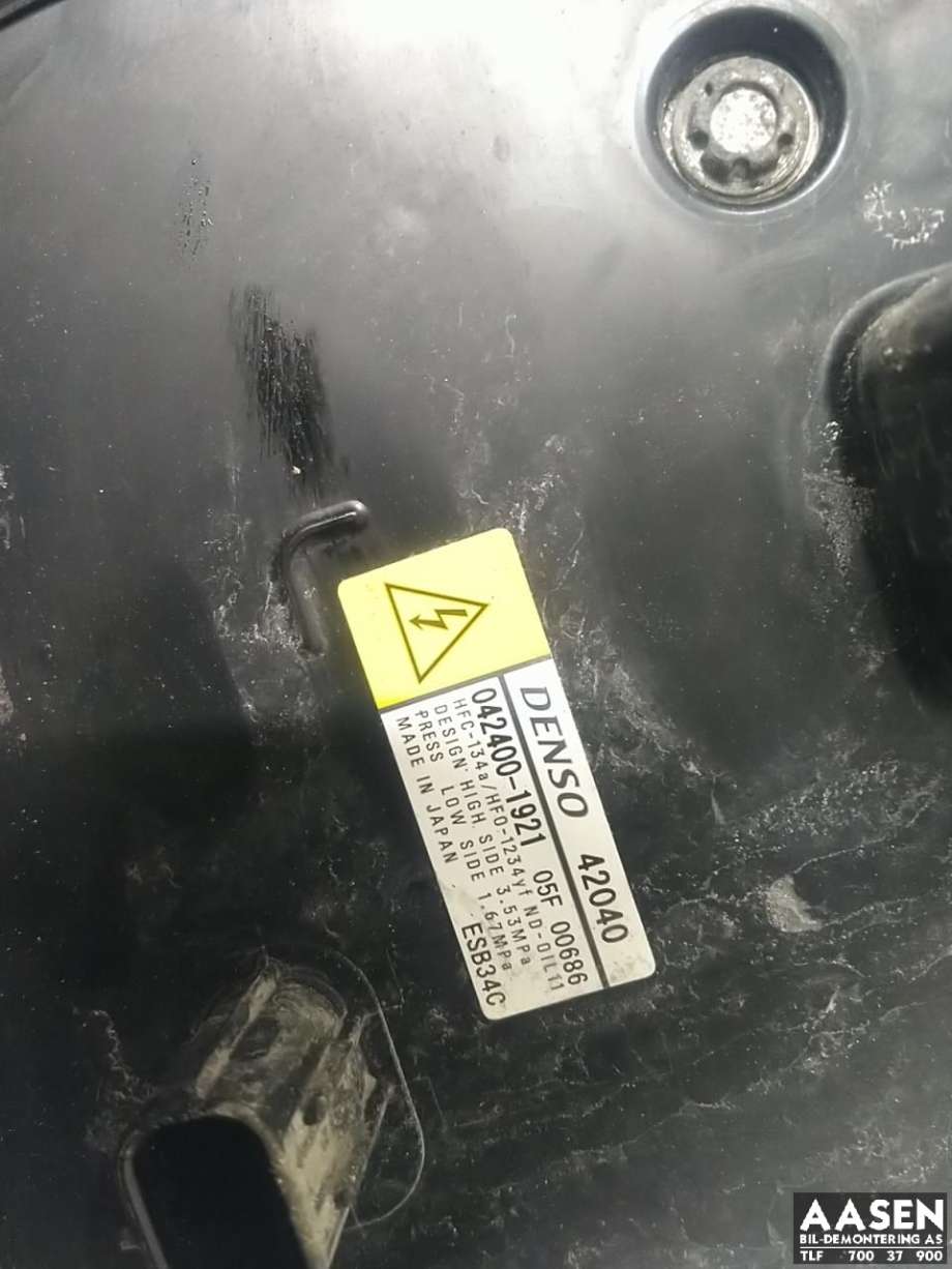 Aircondition kompressor hybrid til Toyota RAV4 2019-->> (Type V)  (8837042041|)