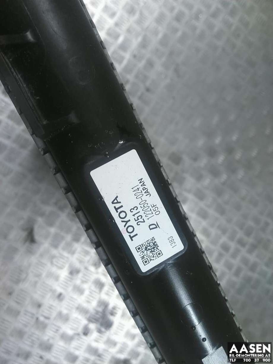 Radiator (automat gir) til Toyota RAV4 2019-->> (Type V)  (1640025130|)