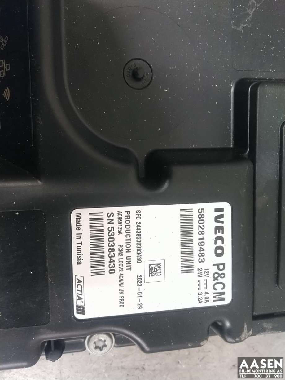 Styreenhet diverse til Iveco Daily 2014-->> (Type VI) (5802819483|)