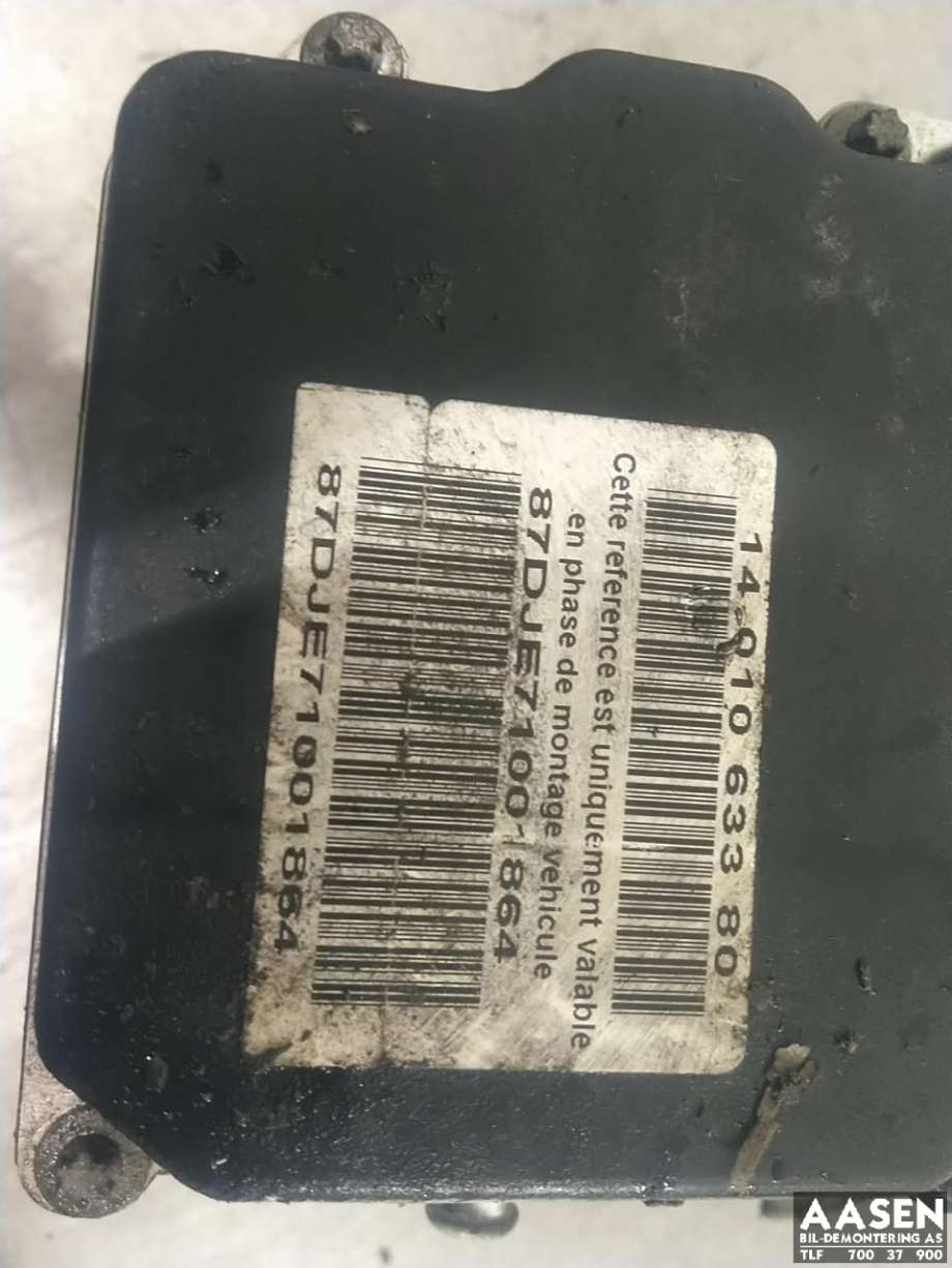 ABS sentral til Peugeot Expert 2007-2016 (Type II)  (4541 N9|4541 EH|4541 P0)