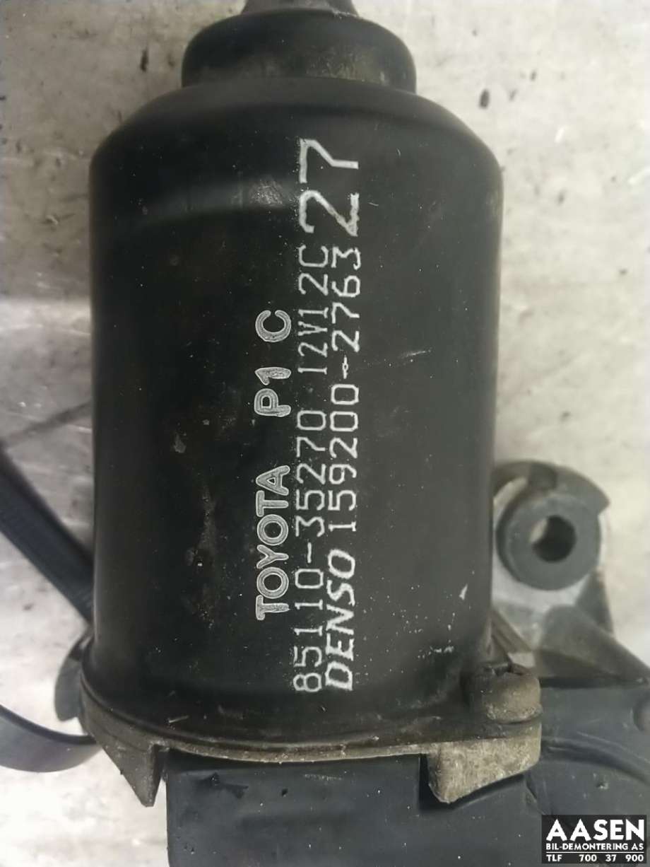 Viskermotor frontrute til Toyota Hilux 2002-2005  