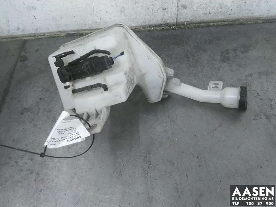 Spylertank foran til Opel Corsa E, 2015-2019  