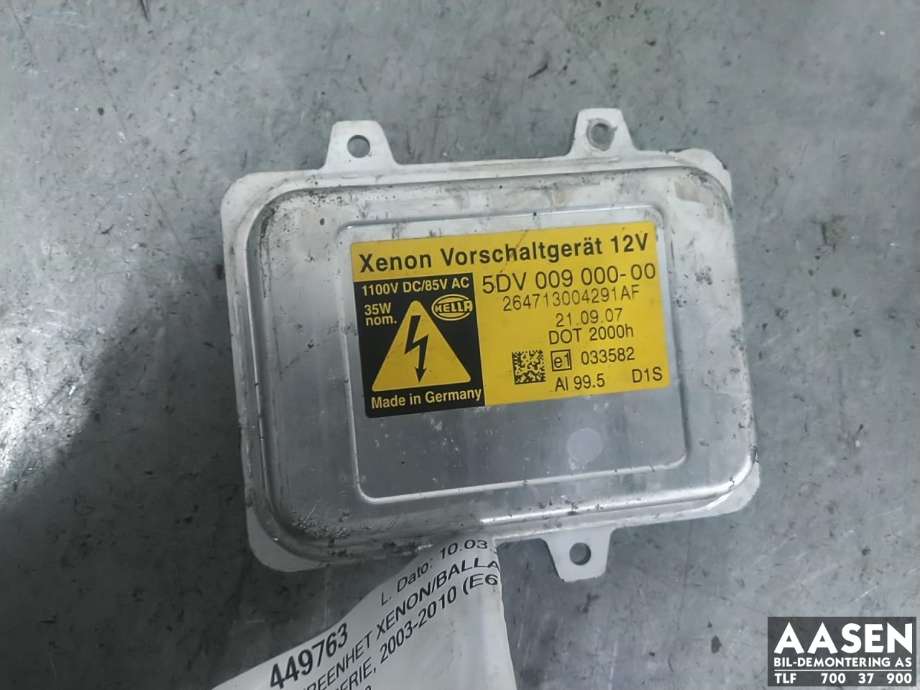 Styreenhet xenon/ballast til BMW 5-Serie, 2003-2010 (E60/E61) (E60/E61) 