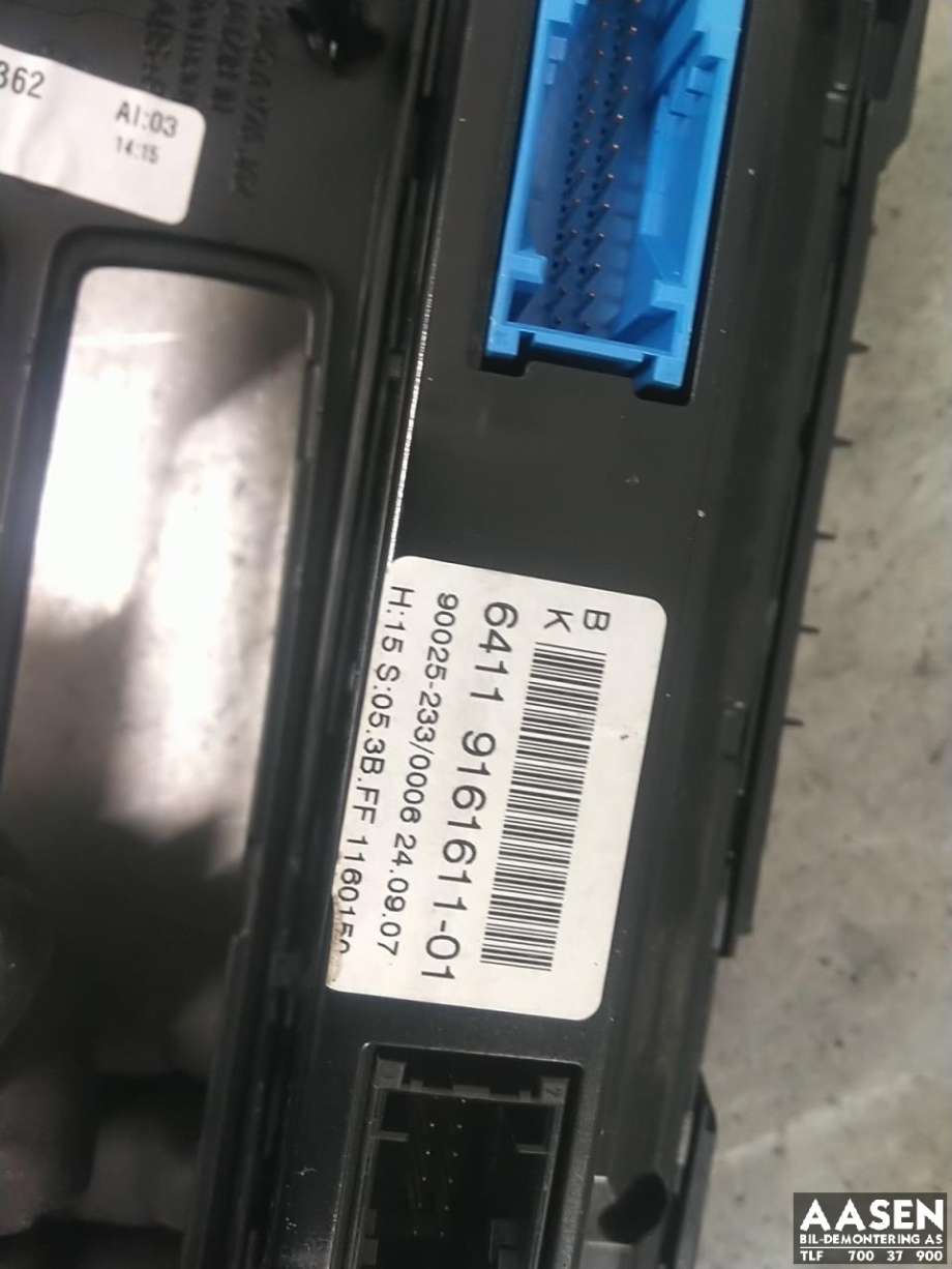 Varmeapparat betjening til BMW 5-Serie 2003-2010 (E60/E61) (E60/E61) 