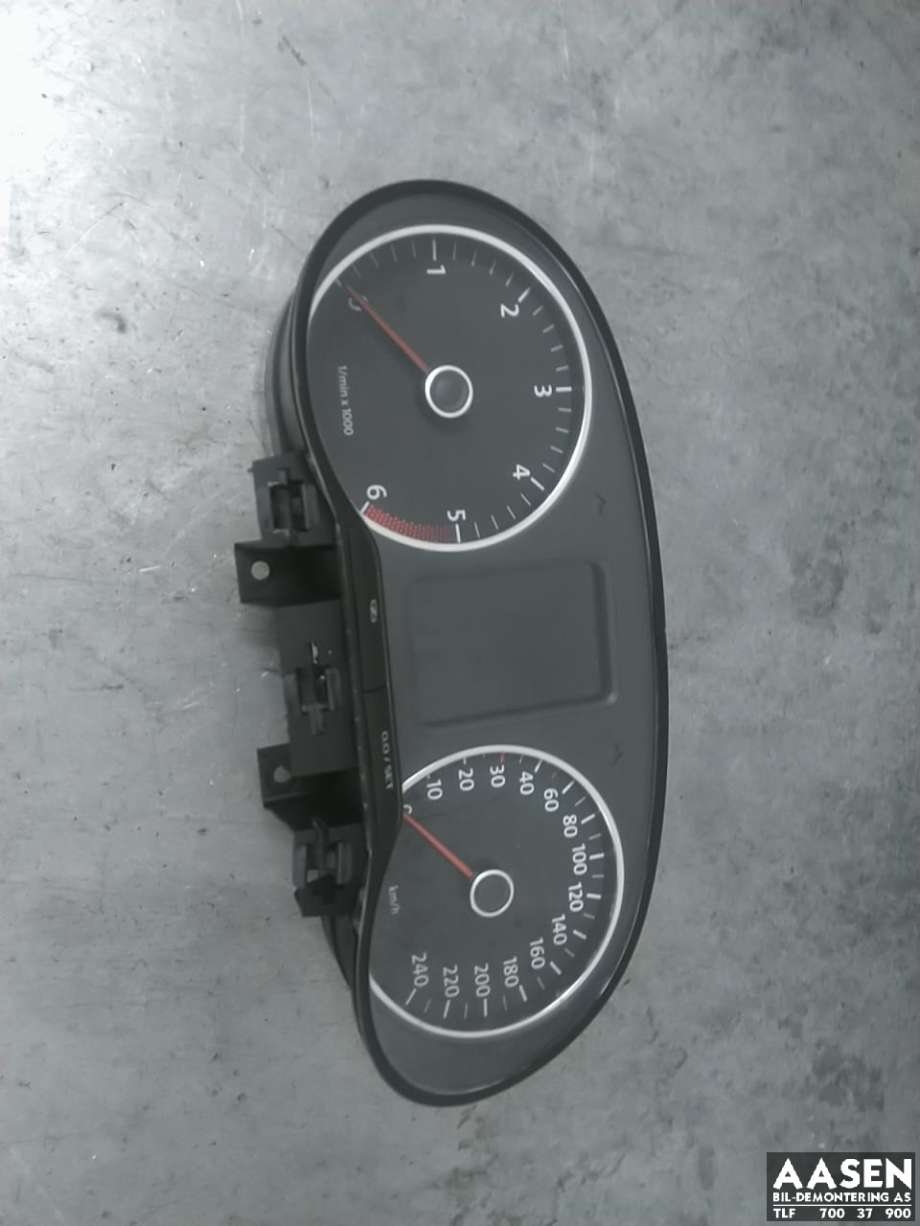 Instrumentpanel til VW Polo, 2009-2014 (Type V, Fase 1)  