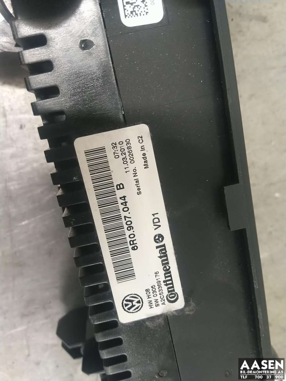 Varmeapparat betjening til VW Polo 2009-2014 (Type V, Fase 1)  