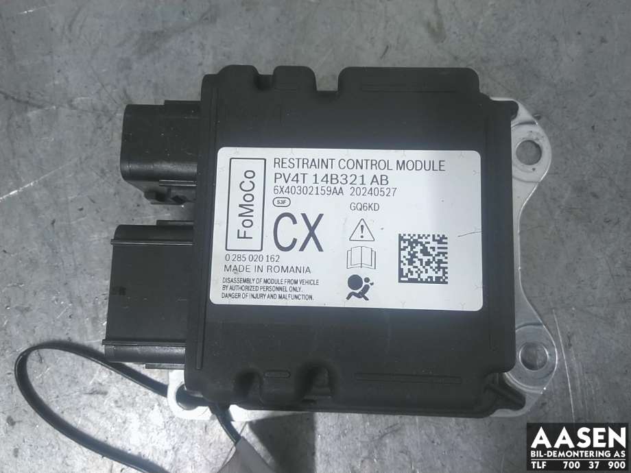 Airbag elektronikk til Ford Transit Courier, 2024-->> (Type II)  (2706715)