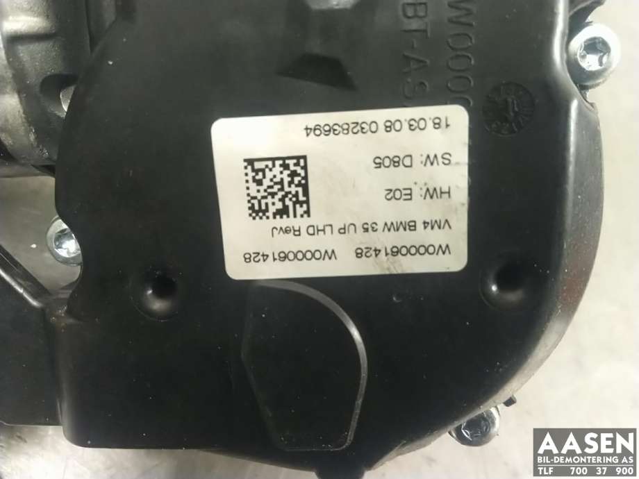 Viskermotor frontrute til BMW 5-Serie 2017-->> (G30/G31) (G30/G31) (61 61 2 709 189|)