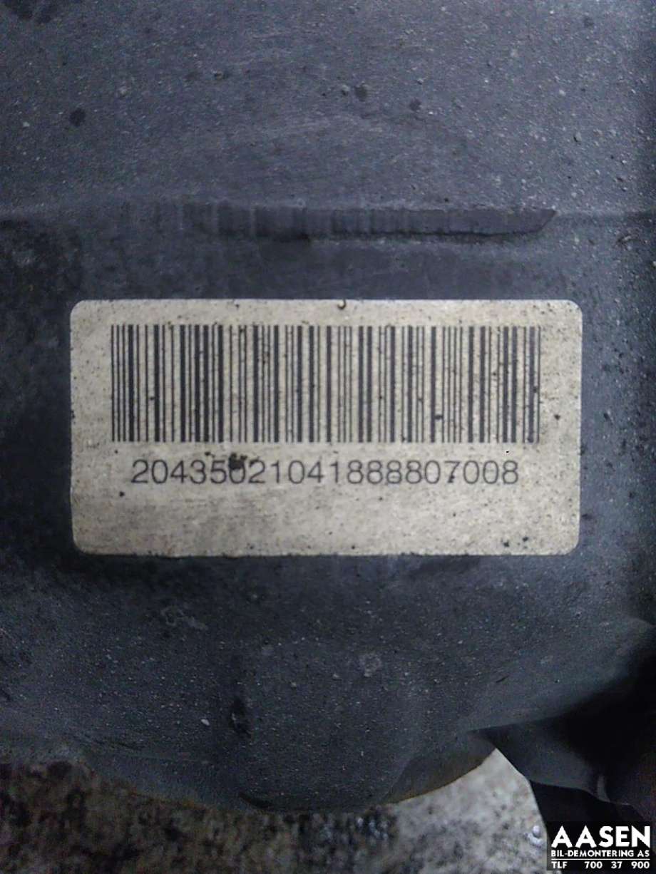 Kardang klokke bak til Mercedes C-Klasse 2007-2011 (Fase 1) (W204) (W204) 