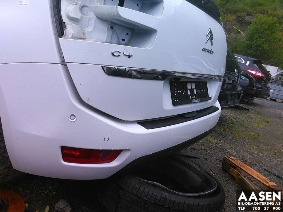 Støtfanger bak til Citroën C4, Picasso 2013-2018 (Type II)  (16 096 305 80|)