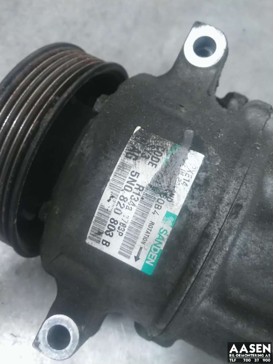 Aircondition kompressor til VW Golf VI 2008-2012  (1K0 820 859 T|1K0 820 859 TX|)