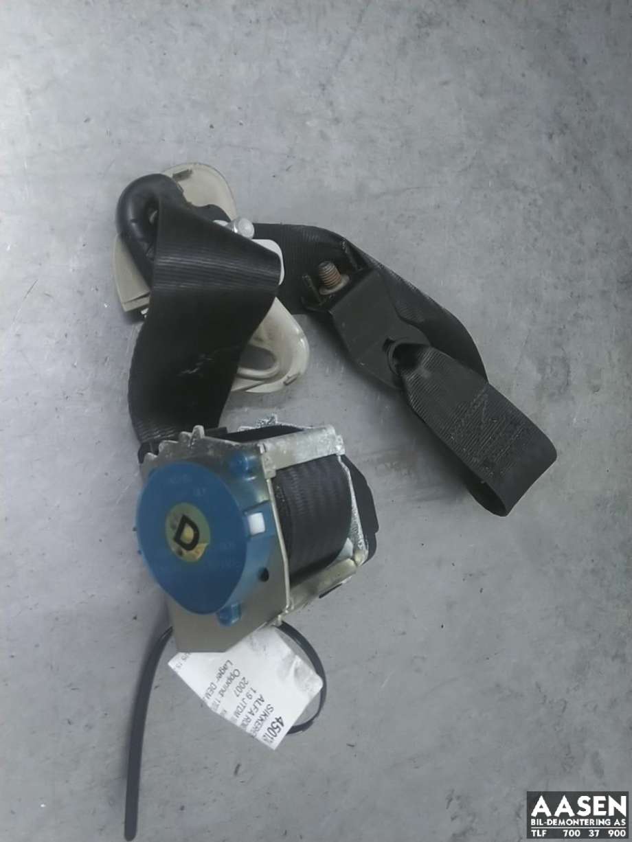 Sikkerhetsbelte foran høyre til Alfa Romeo 159, 2005-2011