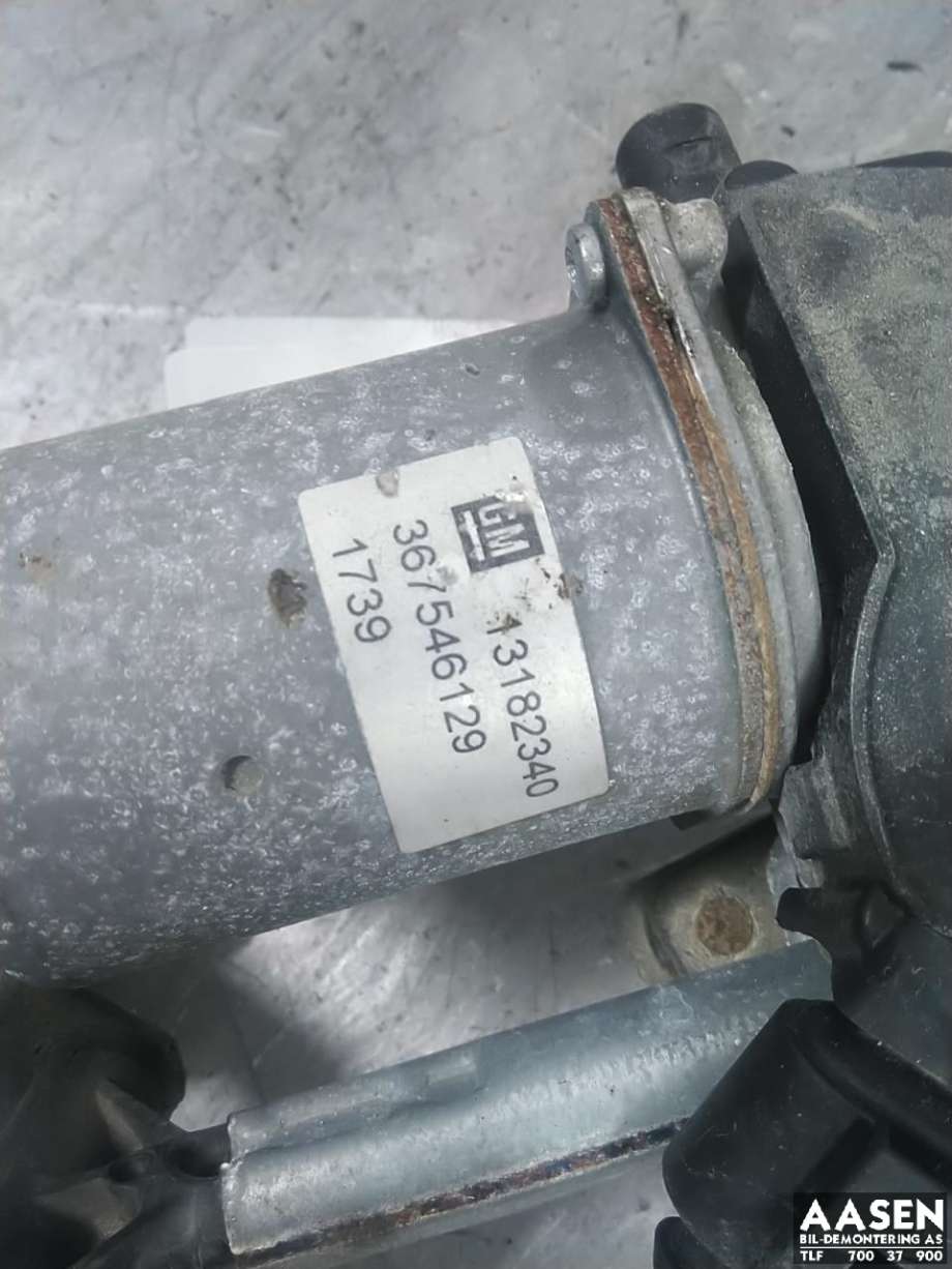 Viskermotor frontrute komplett m/overføring til Opel Corsa D 2006-2014