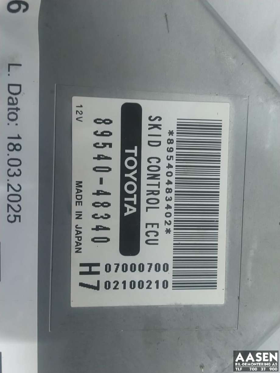 Styreenhet diverse til Lexus RX 2003-2009 (Type II) (XU30) (XU30) 