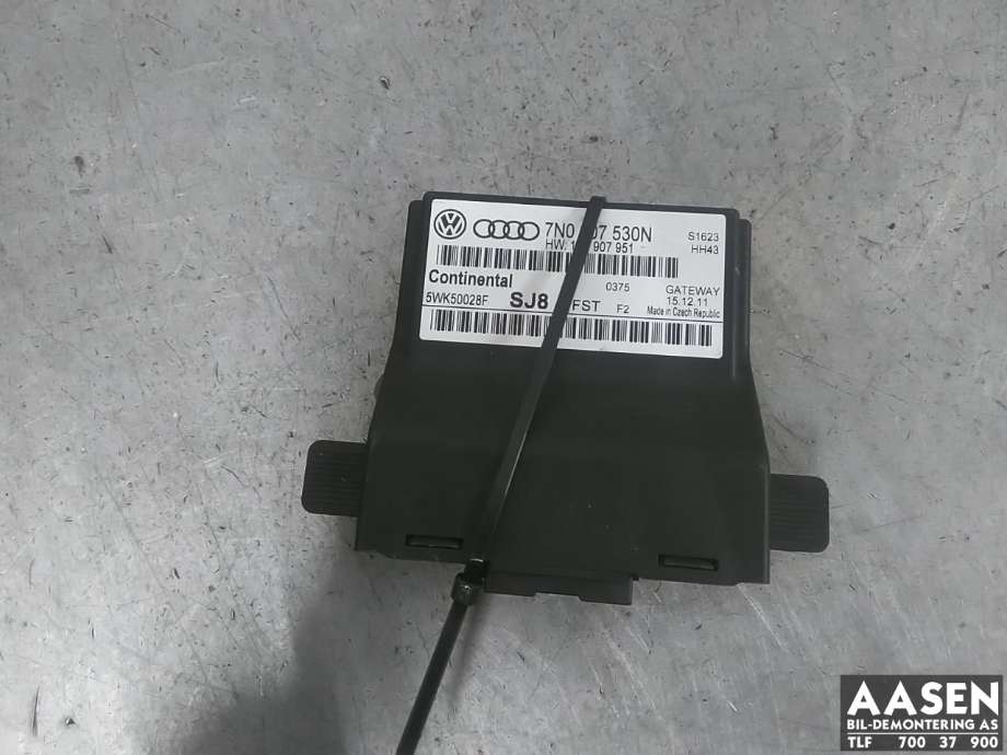 Styreenhet diverse til VW Caddy 2010-2015 (Type III, Fase 2) (7N0 907 530 BL|7N0 907 530 N|)