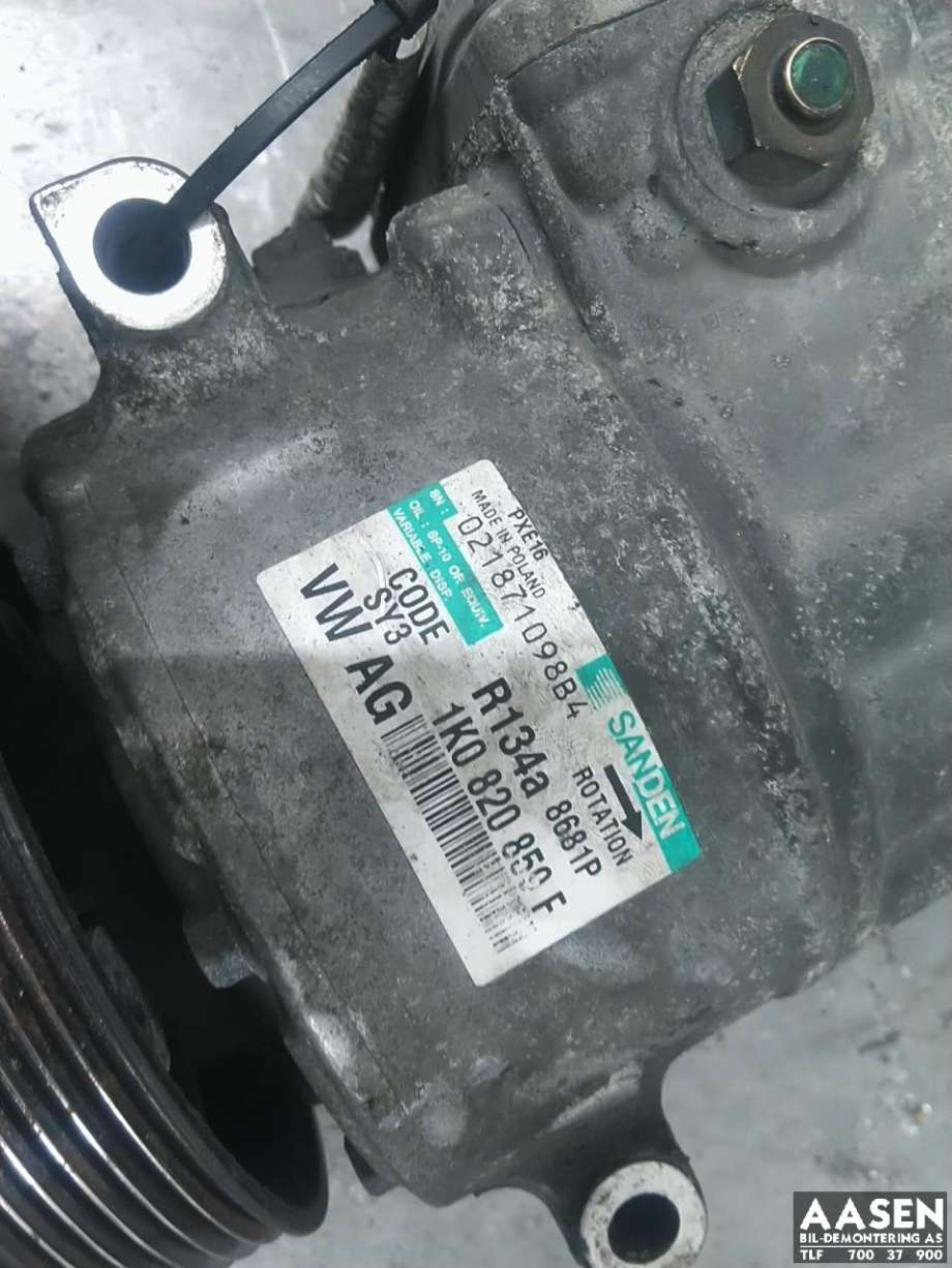 Aircondition kompressor til Škoda Superb 2008-2015 (Type II)  