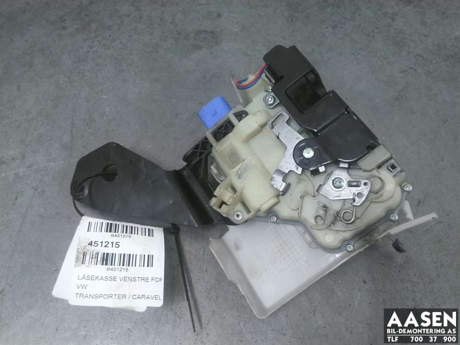 Låsekasse venstre foran til VW Transporter / Caravelle 2009-2015 (Fase 2) (T5) (T5) (3B1 837 015 BC|7E1 837 015 B|)