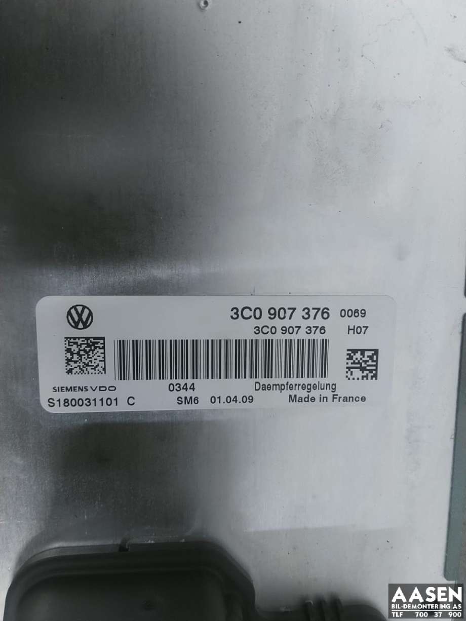 Styreenhet nivå/luftfjæring til VW Golf VI 2008-2012  (3C0 907 376|)