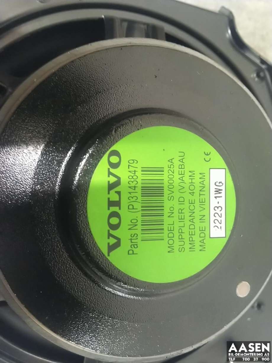 Bilstereo sub-woofer til Volvo XC40 2018-2024  (31438479|)
