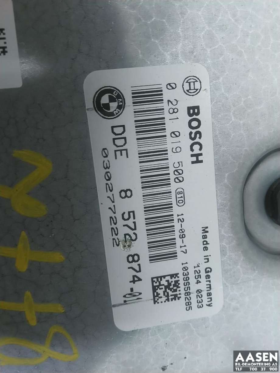 Styreenhet motor til BMW 5-Serie 2010-2017 (F10/F11) (F10/F11) (13 61 8 579 785|)