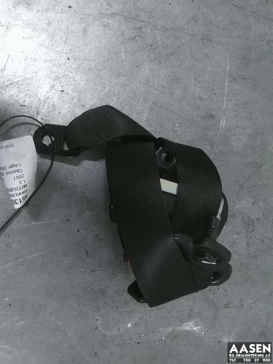 Sikkerhetsbelte foran venstre til Mitsubishi Colt, 2004-2008 (Type VII, Fase 1)  (7000A309XA)