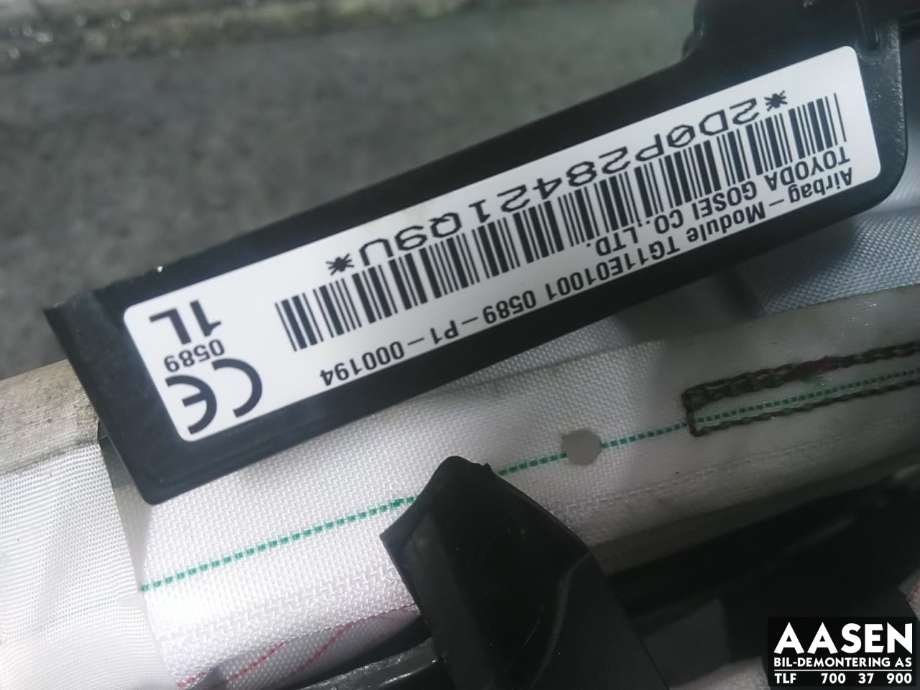 Airbag gardin venstre til Lexus UX 2018-->> (6218076040|)