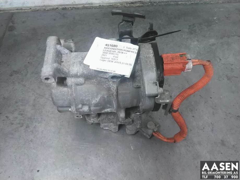 Aircondition kompressor elbil til Lexus UX 2018-->> (8837010010|)