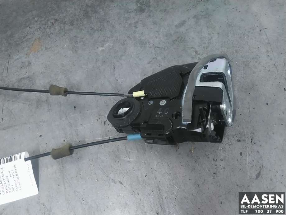 Låsekasse høyre bak til Toyota RAV4, 2013-2015 (Type IV, Fase 1)